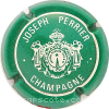 Capsule Joseph Perrier Vert mat et blanc