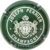 Capsule Joseph Perrier Vert et blanc, dessin détaillé