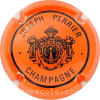 Capsule Joseph Perrier Orange et noir