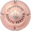 Capsule Joseph Perrier Rose métallisé et métal