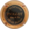 Capsule Piollot père et fils Fond noir, contour bronze