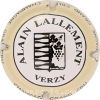 Capsule Lallement Alain Fond blanc, contour crème