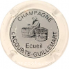 Capsule Lacourte-Guillemart Contour blanc, fond gris