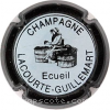 Capsule Lacourte-Guillemart Contour noir, fond blanc cassé
