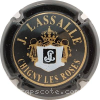 Capsule Lassalle J. Noir et or , verso noir