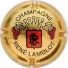 Capsule Lamblot René Or, rouge et noir, grappes