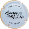Capsule Leclerc-Mondet Contour or; fond gris pâle