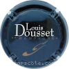 Capsule Dousset Louis Fond noir mat, or foncé et blanc