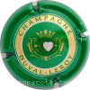 Capsule Duval-Leroy Vert, or et blanc