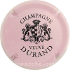 Capsule Durand Veuve Rose pâle et noir
