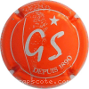 Capsule Grasset Stern  Orange et argent