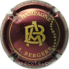Capsule Bergère André Bordeaux et or, Sans écusson