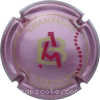 Capsule Bergère André Rosé et or