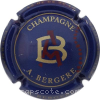 Capsule Bergère André Bleu foncé et or