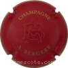 Capsule Bergère André Rouge et or, sans cercle