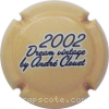 Capsule Clouet André 2002, fond crème