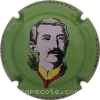 Capsule Clouet André  2- Fond vert clair, col jaune