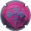 Capsule Guillette-Brest  7- Rose foncé et noir, Lys bleu