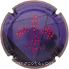 Capsule Guillette-Brest  7- Violet foncé et noir, Lys fuchsia