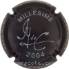 Capsule De Carlini Jean Yves  1-Noir et blanc, Millésime 2004