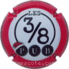 Capsule Munier-Chevalier Blanc, contour rouge
