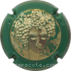 Capsule Mignon Philippe Or, contour vert