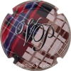 Capsule Vigier-Perrot Rose et marron, bordeaux et bleu, initiales noires
