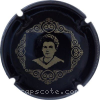 Capsule Doussot Vve Noir et or, cadre