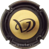 Capsule Doussot Vve Or, contour noir