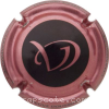 Capsule Doussot Vve Noir, contour rosé