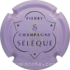 Capsule Seleque Fond rose pâle, S or