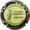 Capsule Thiebaut Christine Vert pâle, contour marron