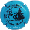 Capsule Thiebaut Christine Turquoise et noir