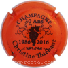 Capsule Thiebaut Christine Orange et noir