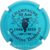 Capsule Thiebaut Christine Turquoise et noir