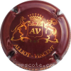Capsule Alliot Vincent Bordeaux et or