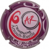 Capsule Arnoult-Ruelle Rose, contour violet, AR rouge