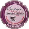 Capsule Arnoult-Ruelle Rose, contour violet, Trannes rouge