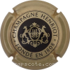 Capsule Henriot Or pâle et noir