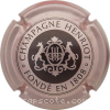 Capsule Henriot Rosé pâle et noir
