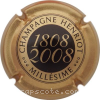 Capsule Henriot 2008, Millésime, or et noir