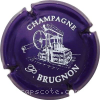 Capsule Brugnon P. Violet foncé et blanc