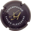Capsule Alexandre Xavier Noir, or et blanc