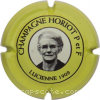 Capsule Horiot P. & F. Contour vert-jaune