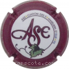 Capsule De Venoge 2012, Contour bordeaux, feuille verte