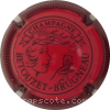 Capsule Betouzet Brugneau  9 - Rouge et noir, contour strié