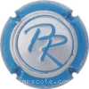Capsule Rouyer Philippe Initiales et contour bleu