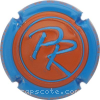 Capsule Rouyer Philippe Initiales et contour bleu