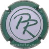Capsule Rouyer Philippe Initiales et contour vert