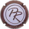 Capsule Rouyer Philippe Initiales et contour marron